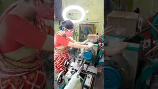 Motor Pulley Installation For Lathe Machine #short #video || R.S Electrical Adviser