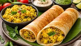 Hotel Style Dosa Batata Bhaji Recipe | Perfect Potato Masala for Dosa