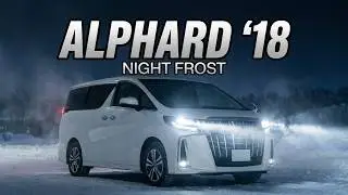 Can a Family Van Win an Ice Race?! Alphard vs Legends &ndash; Lake Louise Night Showdown ❄️🚌🔥