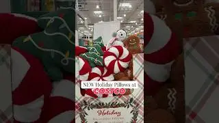 NEW Holiday Pillows at Costco! #costco_empties #costcofinds #costco #christmas #holidaydecor