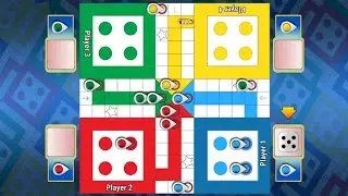 Ludo game in 4 players | Ludo King game in 4 players | Ludo King | Ludo Gameplay
