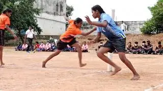 40th juniors Rangareddy vs karimnagar girls Kho kho held at Siddipet.............