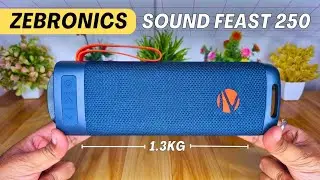 Bass Lovers Must Watch 💣 Zebronics Sound Feast 250 40W Full Review