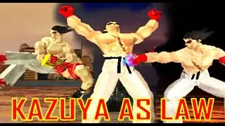 [TAS] Kazuya With Law's Moves Gameplay - Tekken 2 (Arcade Version) (Requested)