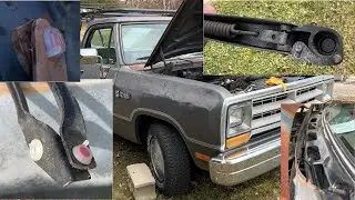 1989 Dodge D100 windshield Wiper Linkage Refurbish And Repair