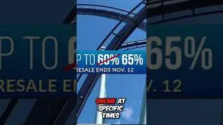 Save Money on Theme Park Tickets!