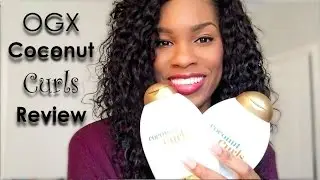 OGX Coconut Curls Review | Mica Blackman
