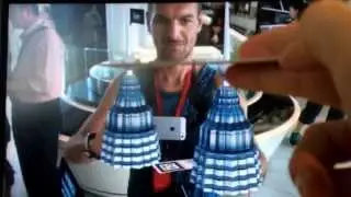 Augmented reality at Petronas Twin tower observation deck