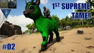 Getting started with Supreme tames!  Ark Supreme E02 Ark Survival Evolved Modded