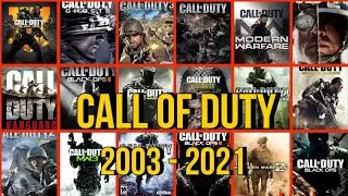 Evolution of Call of duty Game Poster (2003-2021)#Evolution#Cod#Gameevolution