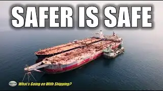 Плавучее хранилище и отгрузочное сооружение Safer Offloaded компанией SMIT Boskalis у берегов Йемена