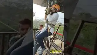 #shortvideo tha grand machal Indore 📍#zipline #viral #views