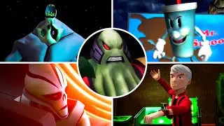 BEN 10 ALIEN FORCE: VILGAX ATTACKS - All Bosses [4K 60FPS] (Xbox 360, PS2, PSP, Wii)