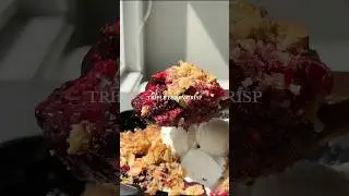 Triple Berry Crisp - ingredients below