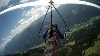 Flug im Mölltal vom Marterle in Rangersdorf mit 8 Gänsegeiern Teil 1
