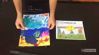 KlipKlap Frames for shwocasing kids art