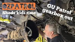 Nissan Patrol gearbox removal ZD30 this time. Easy as.