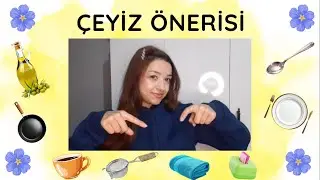 ÇEYİZ ÖNERİSİ / ALIŞVERİŞ  🛍🌸  #çeyiz #alışveriş #öneri 