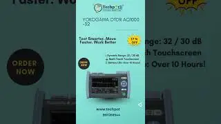 YOKOGAWA OTDR AQ1000 -32/30dB Dual Wavelength