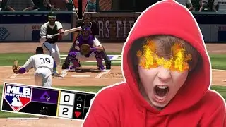 KID RAGES AFTER THIS HAPPENS! MLB THE SHOW 18 DIAMOND DYNASTY EVENTS