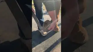Trimming the underrun foot: Part 2