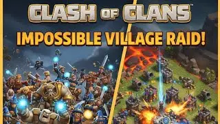 Clash of Clans Village Raid ll COC Town Hall Attack to Other Villages #ClashOfClans #COC