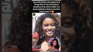 Rip Anna Smith💔🙏 The Lion King's Young Nala at 25 💔😢 #rip #shorts #osiivibe #shortvideo