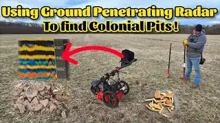 Using Ground Penetrating Radar (GPR) To Find Colonial Treasure in Virginia #metaldetecting 