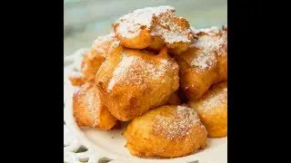 Lemon Vanilla Doughnut Puffs
