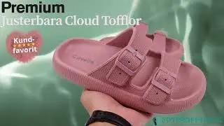 Premium Justerbara Cloud Tofflor BLUSH - Fotproffsen.se