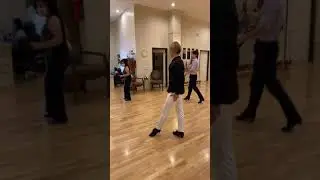 Backward Lock Step in Cha Cha Technique by Oleg Astakhov - ballroom dance lessons in Los Angeles