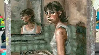 Mirror Reflection and Shadows in Portrait Painting