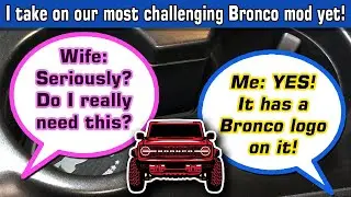 Ford Bronco Cup Holder Silicone Pad Coaster Insert 🧋 Unboxing, Install, Testing, and Review