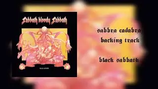 Black Sabbath - Sabbra Cadabra Guitar Backing Track (w/vocals and Synths)