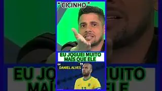 CICINHO FOI MELHOR QUE DANIEL ALVES ? #shorts #futebol #cicinho #shortsviral