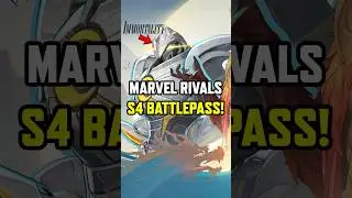 MARVEL RIVALS REVEALED THE SEASON 4 BATTLEPASS 👀👀👀