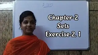 #SSCMaths#easymaths#telugumaths #mathstelugu SSC 10th Class Maths Chapter-2 Sets Intro,Exercise -2.1