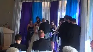 The Bride and Groom Greet the World