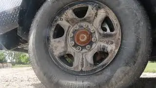 Removing chrome cladding from RAM wheels.