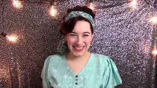 1920s/30s Inspired Hair in 5 Minutes (or less!)