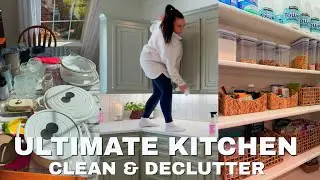 🏡 DECLUTTER & ORGANIZE 2025 | cleaning motivation, grocery haul decluttering & organizing motivation