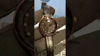Swarovski Octea Nova Watch Swiss made Leather strap Black 5650033 #swarovskiwatch #swarovski