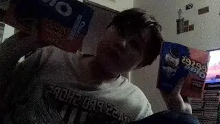 Trying 2 oreo Reese's products