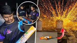 Abdul Celebrates Diwali 🤣 Diwali Big Skyshot Blast Down 💔 Nuksan Hogaya 😓
