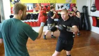 Kickboxing class at Kickfit Nottingham www.kick-fit.co.uk