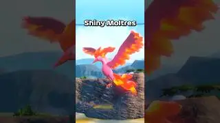SHINY Moltres Pokemon Scarlet and Violet #pokemon #pok&eacute;mon #shorts