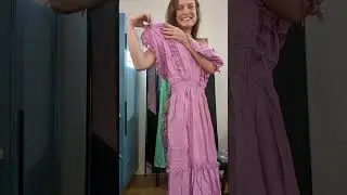 Tassel Dress Unboxing 🔗 in description #prettydress #tasseldress #womensclothing #adgifted