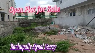 Code - 195||Open Plot for Sale||Bachupally Signal Nearby||Price Properties 