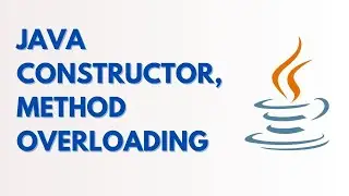 Java constructor overloading || Java method overloading || Overload method  and constructor in java