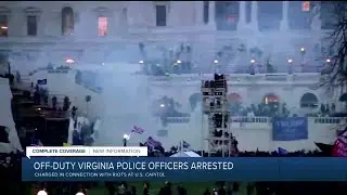 2 off-duty Virginia officers arrested after Capitol riot